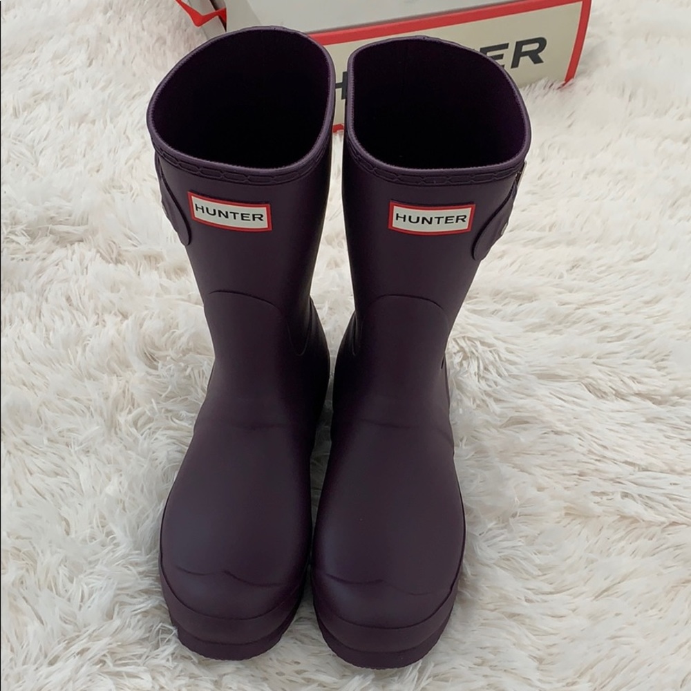Brand new Hunter original short matte rain boots - Picture 4 of 8